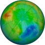 Arctic Ozone 1991-12-25